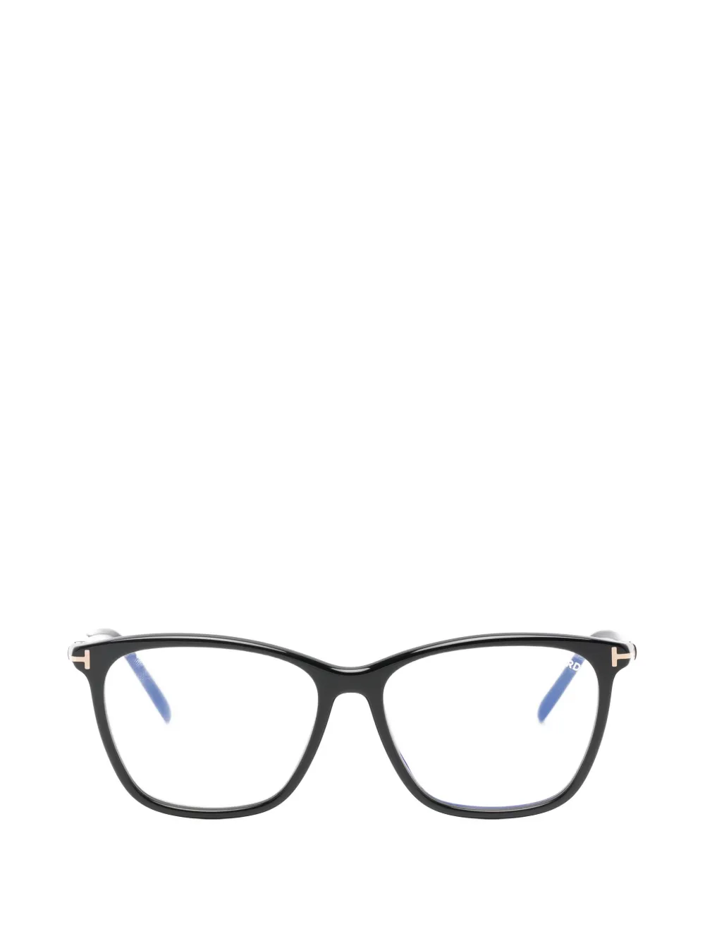 TOM FORD Eyewear T-logo cat-eye glasses - Nero