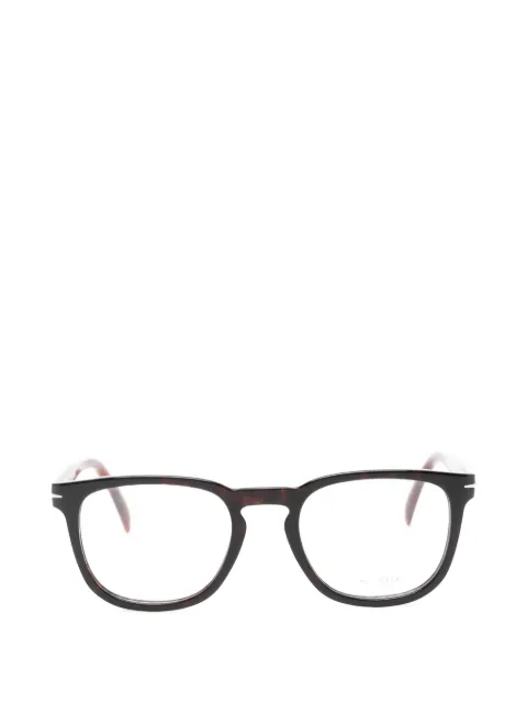 DAVID BECKHAM EYEWEAR tortoiseshell-effect square-frame glasses