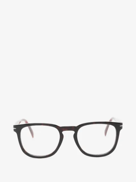 Eyewear by David Beckham tortoiseshell-effect square-frame glasses