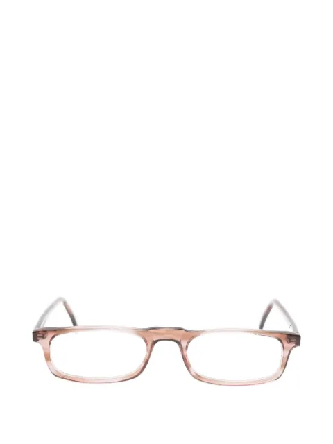Sociel rectangle-frame glasses
