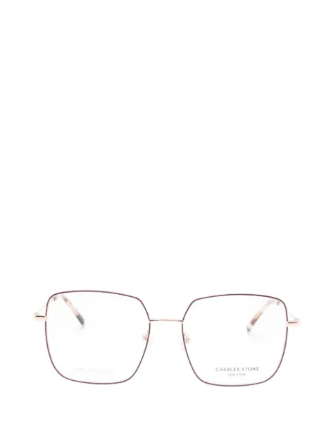 CHARLES STONE square-frame glasses