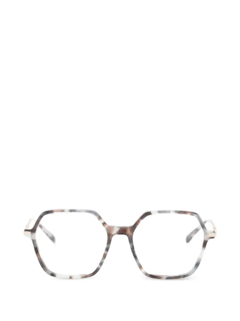 Zadig&Voltaire geometric-frame tortoiseshell-effect glasses