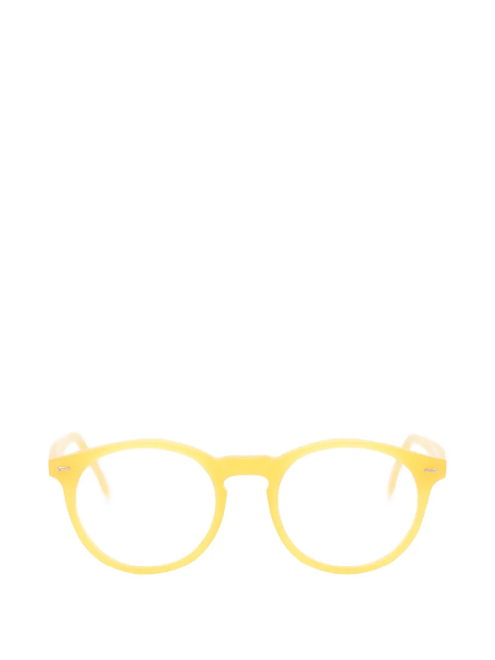 Sociel round-frame glasses - Gelb