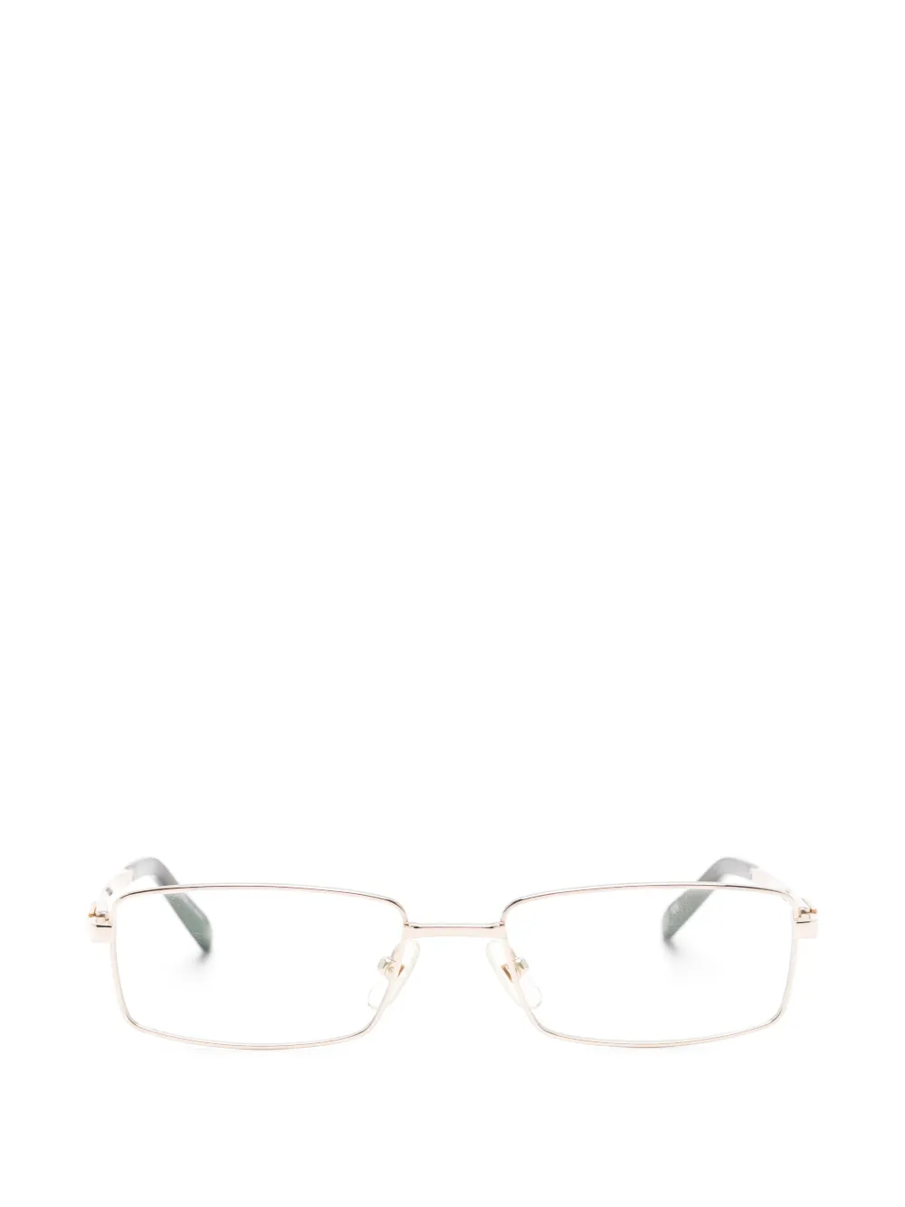 S.T. Dupont rectangle-frame glasses - Oro