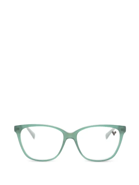 Longchamp logo-plaque cat-eye glasses