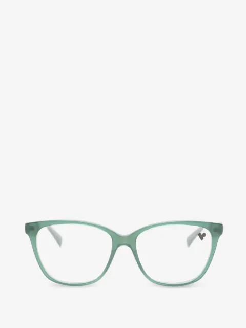 Longchamp logo-plaque cat-eye glasses