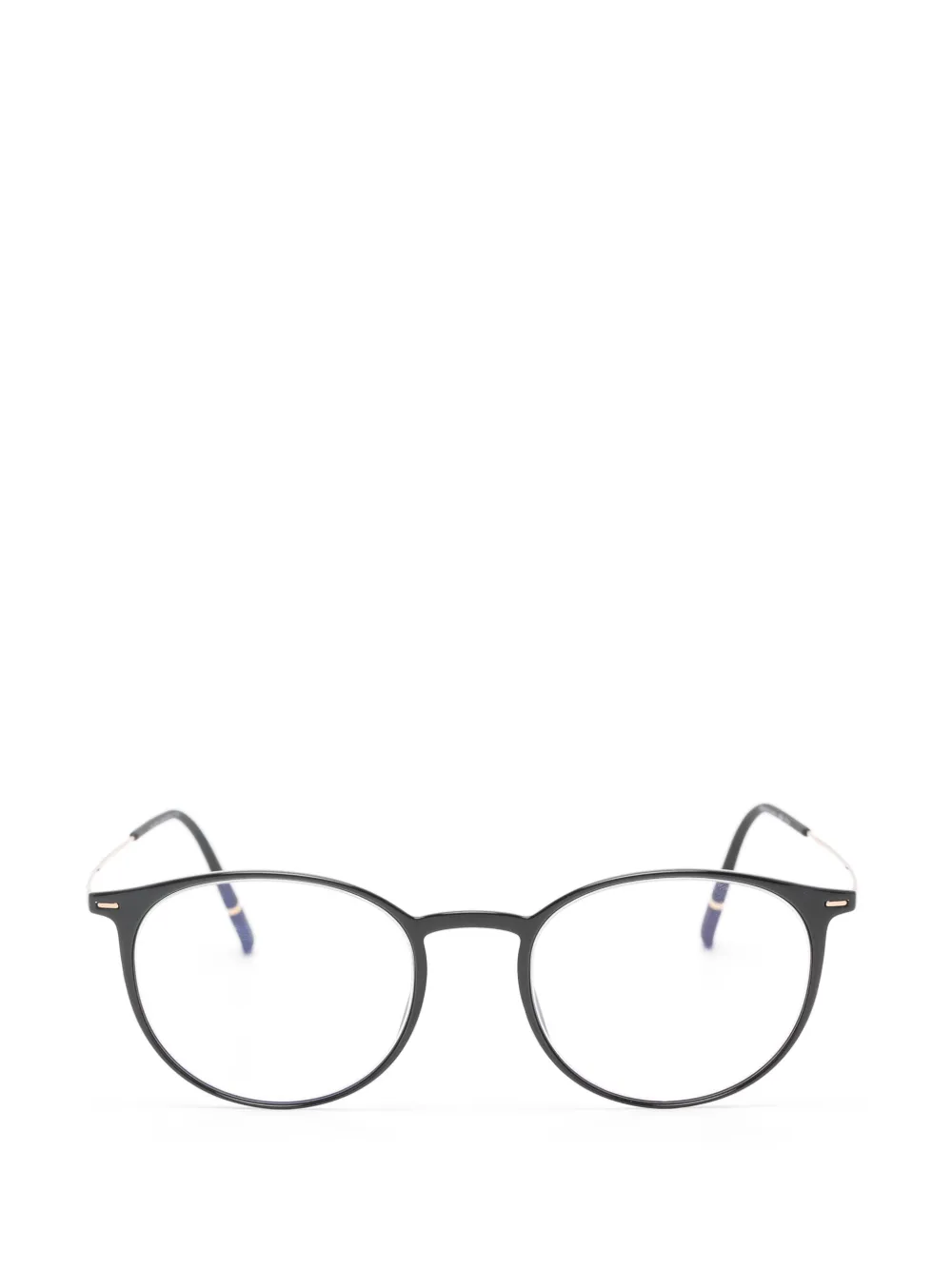 Silhouette round-frame glasses - Nero