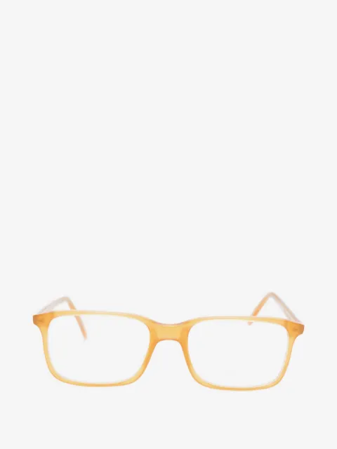 Sociel rectangle-frame glasses