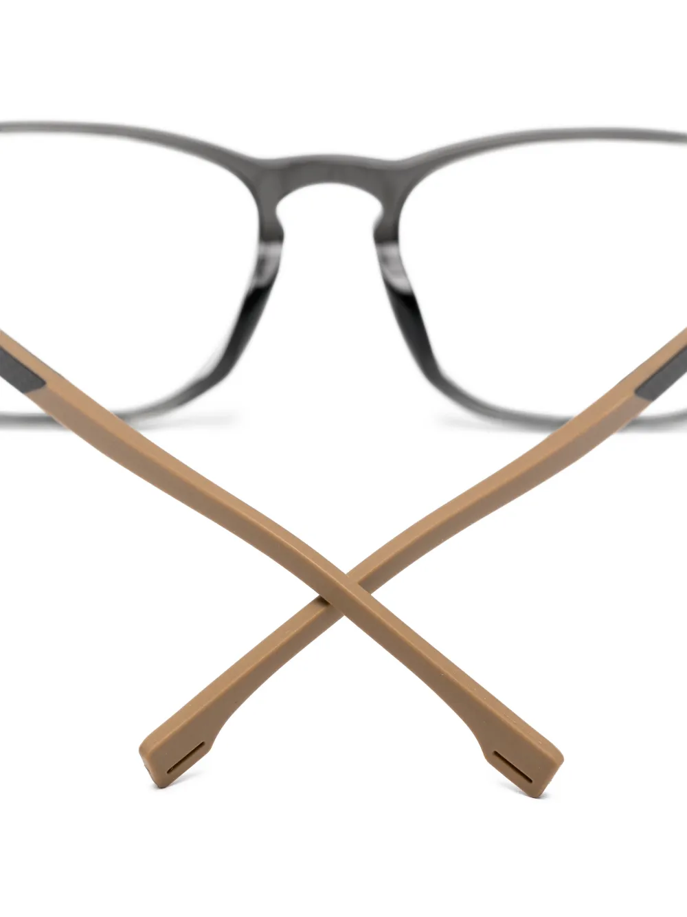  Boss Gafas Con Montura Rectangular - Gris 