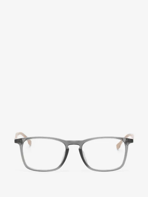 BOSS lentes con armazón rectangular