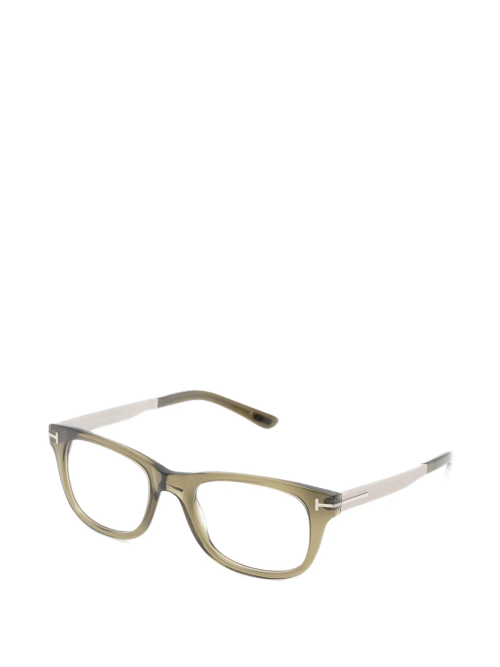 TOM FORD Eyewear Bril met vierkant montuur Groen