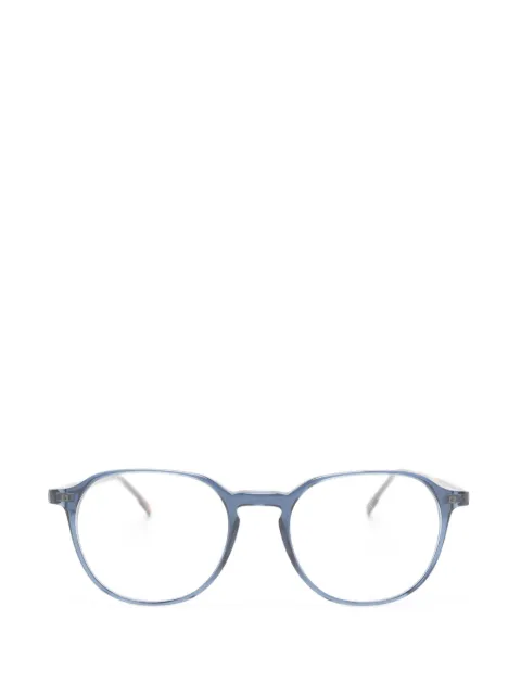 Moleskine round-frame tortoiseshell-effect glasses