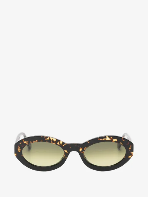 L.G.R lentes de sol Dawa con armazón estilo carey