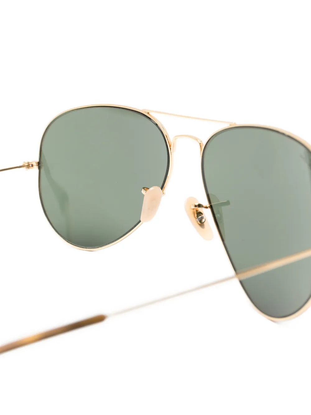 Ray-Ban Zonnebril met piloten montuur Goud