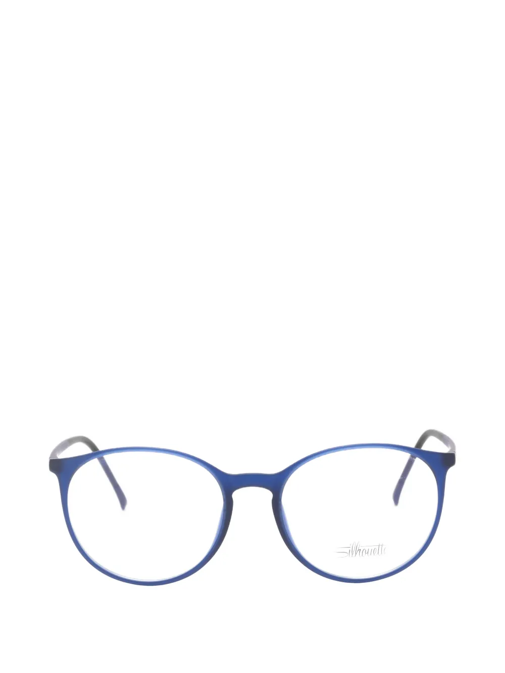 Silhouette round-frame glasses - Blu