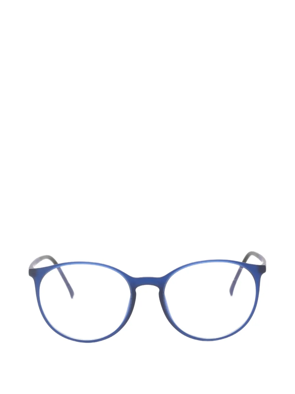Silhouette round-frame glasses - Blu