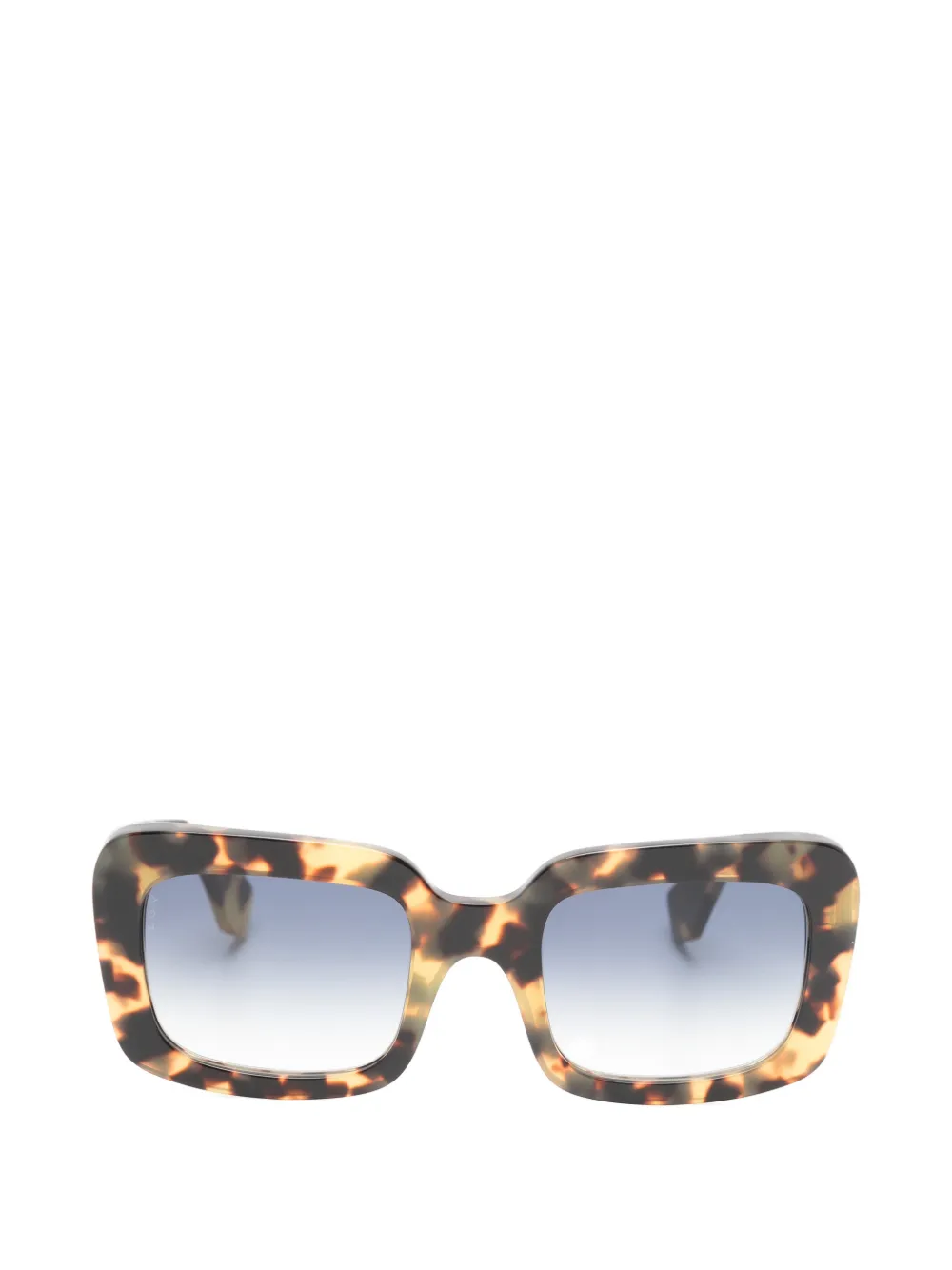 L.G.R Palma square-frame sunglasses - Marrone