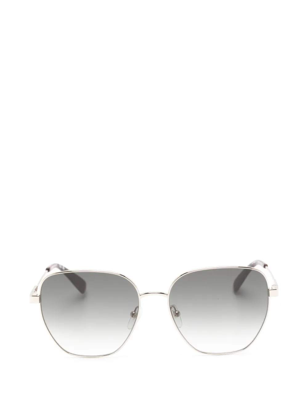 Longchamp round-frame sunglasses - Silber