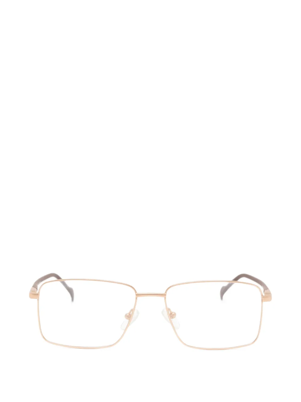 STEPPER EYEWEAR 직사각 프레임 안경 | 골드 톤 | Image 1