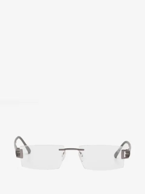 STEPPER EYEWEAR rimless rectangle-frame glasses