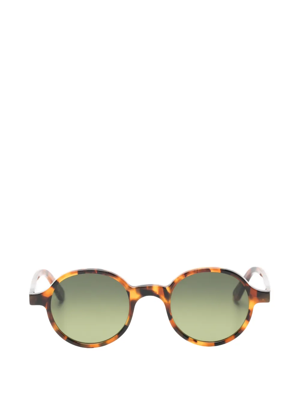 L.G.R Reunion round-frame sunglasses - Braun