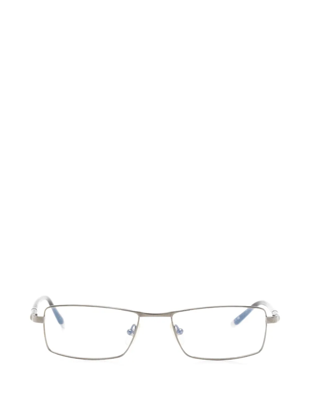 S.T. Dupont rectangle-frame glasses - Argento