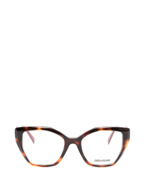 Zadig&Voltaire tortoiseshell-effect glasses