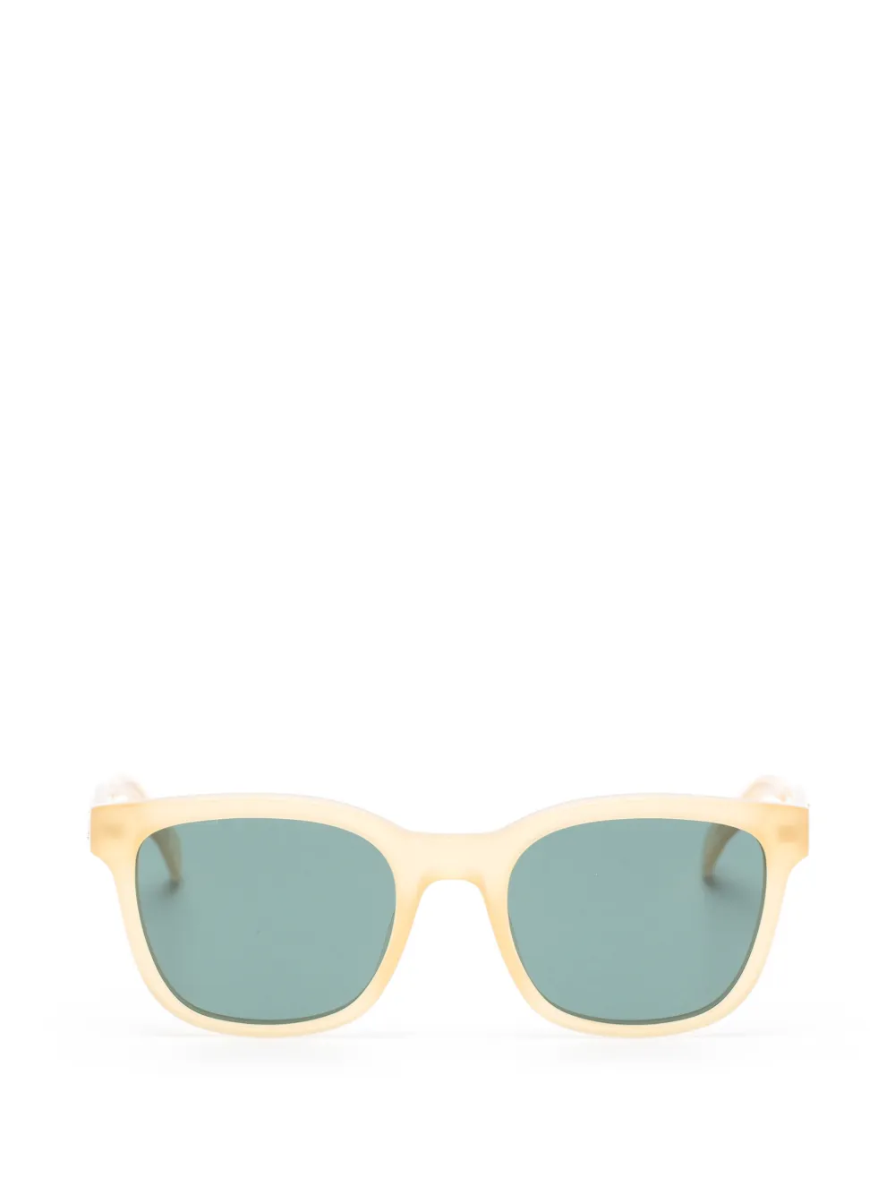 Zadig&Voltaire logo-plaque square-frame sunglasses - Giallo