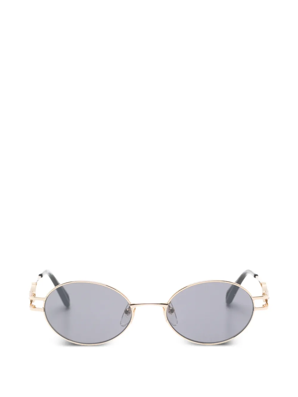 Zadig&Voltaire Ovale Sonnenbrille mit Flügeldetail - Gold