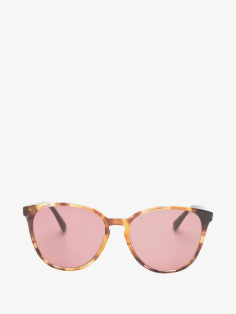 Longchamp tortoiseshell-effect cat-eye sunglasses