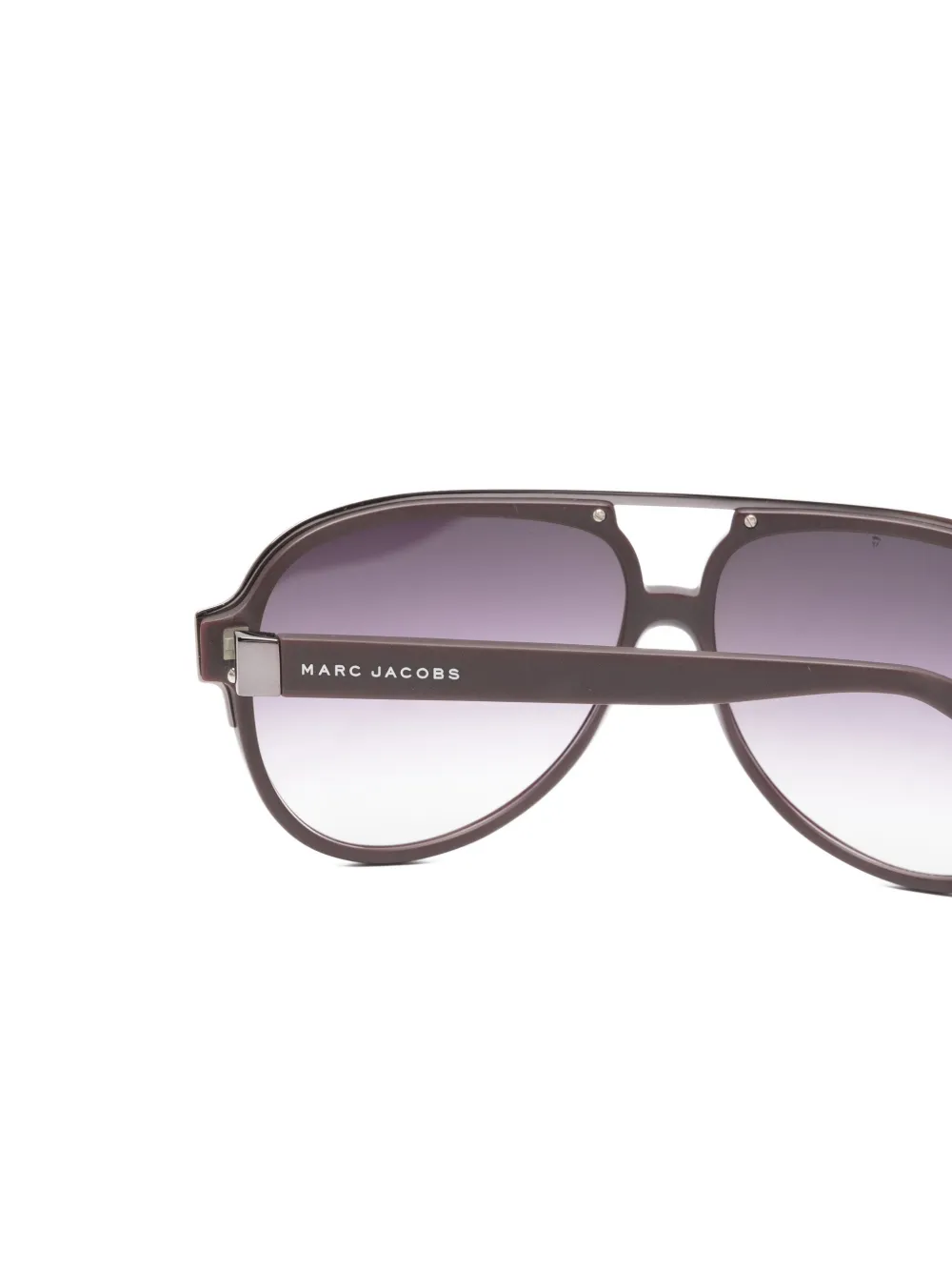 Marc Jacobs Eyewear Zonnebril met piloten montuur Bruin