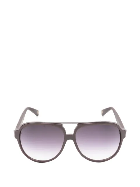 Marc Jacobs Eyewear double-bridge pilot-frame sunglasses