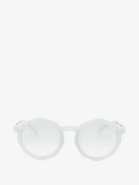 Armani Exchange lentes de sol con armazón geométrica