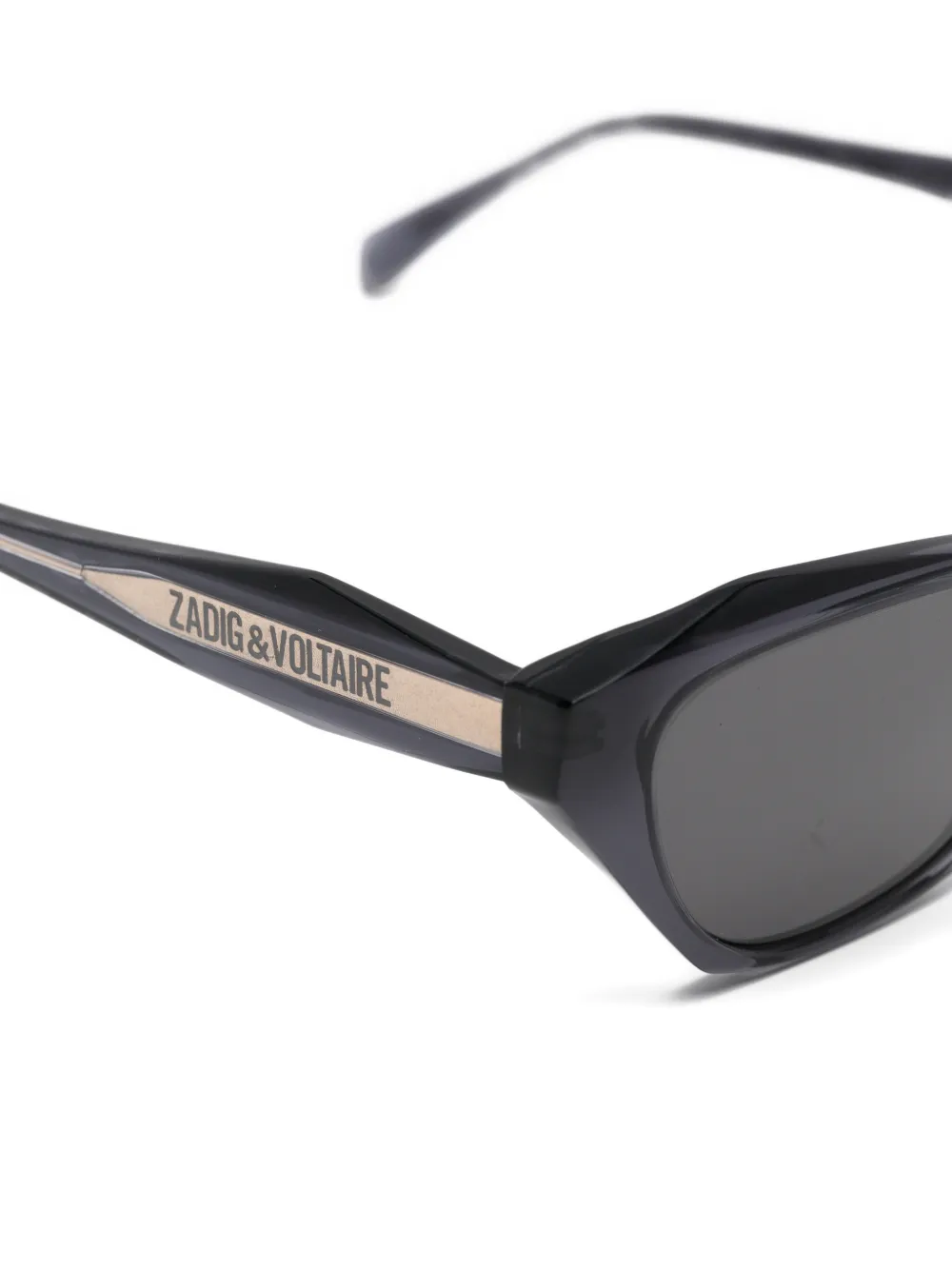 Zadig&Voltaire Zonnebril met cat-eye montuur Grijs