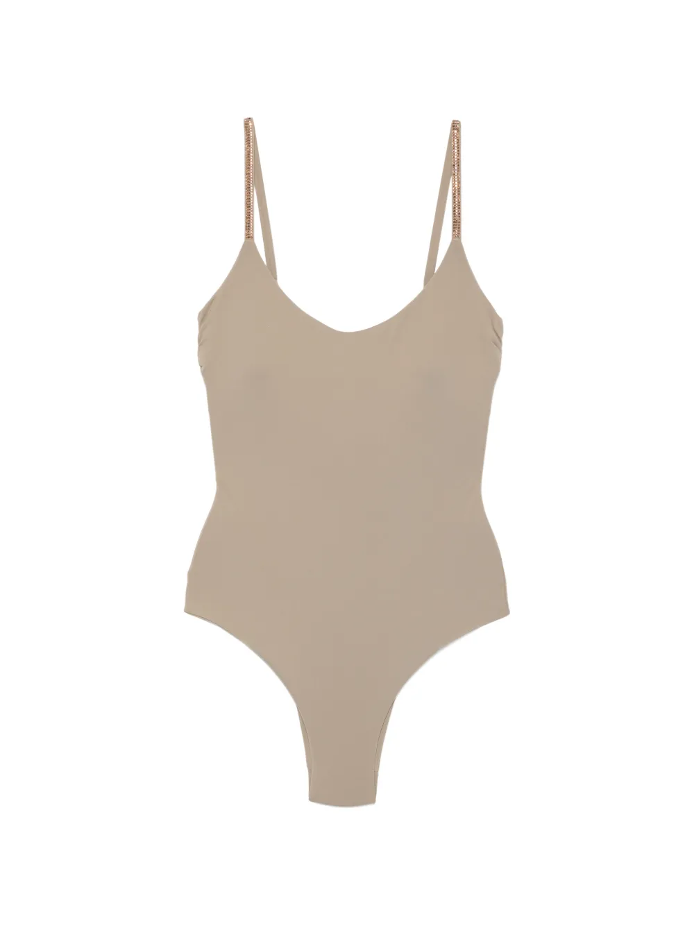 Fisico embellished swimsuit - Toni neutri