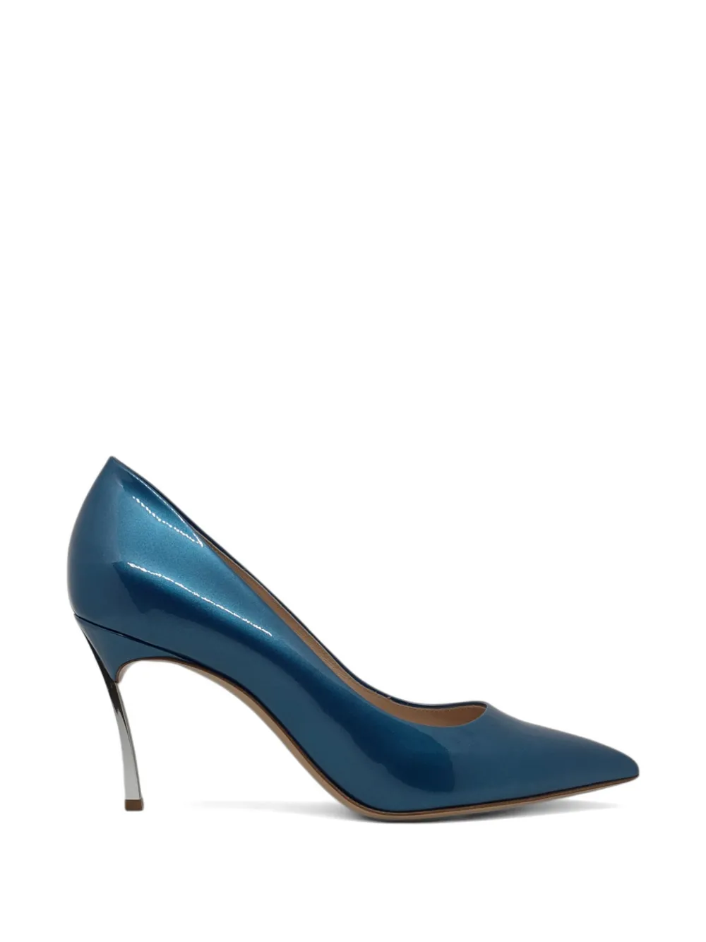 Casadei Superblade Jolly point-toe pumps Blauw