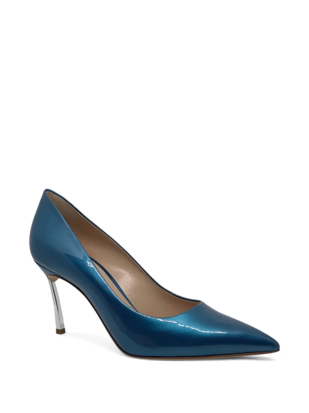 Casadei Superblade Jolly point-toe pumps Blauw