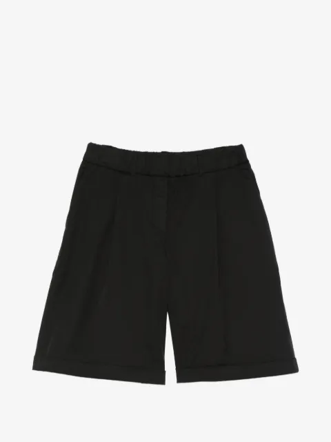 Via Masini 80 shorts con dobladillo vuelto