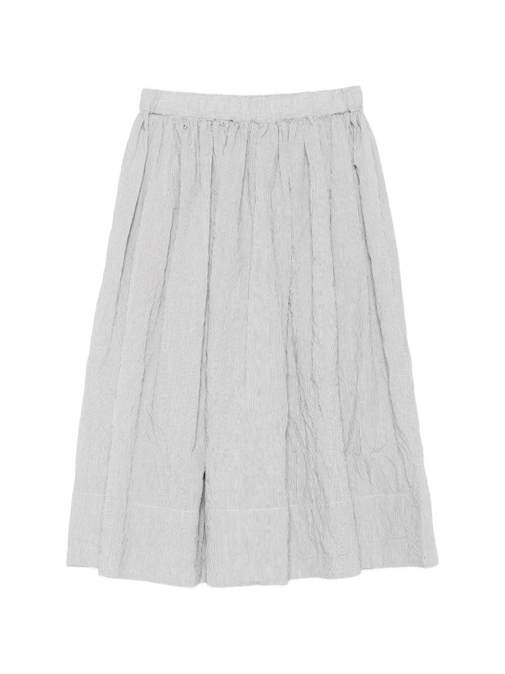 Apuntob striped midi skirt - Blu