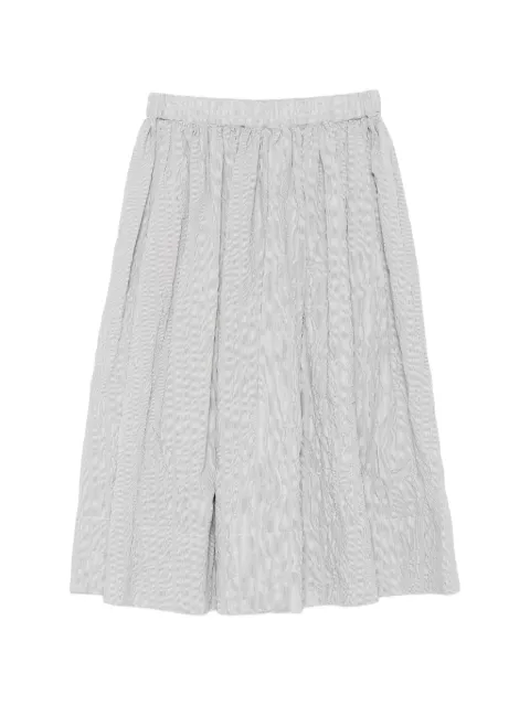 Apuntob striped midi skirt