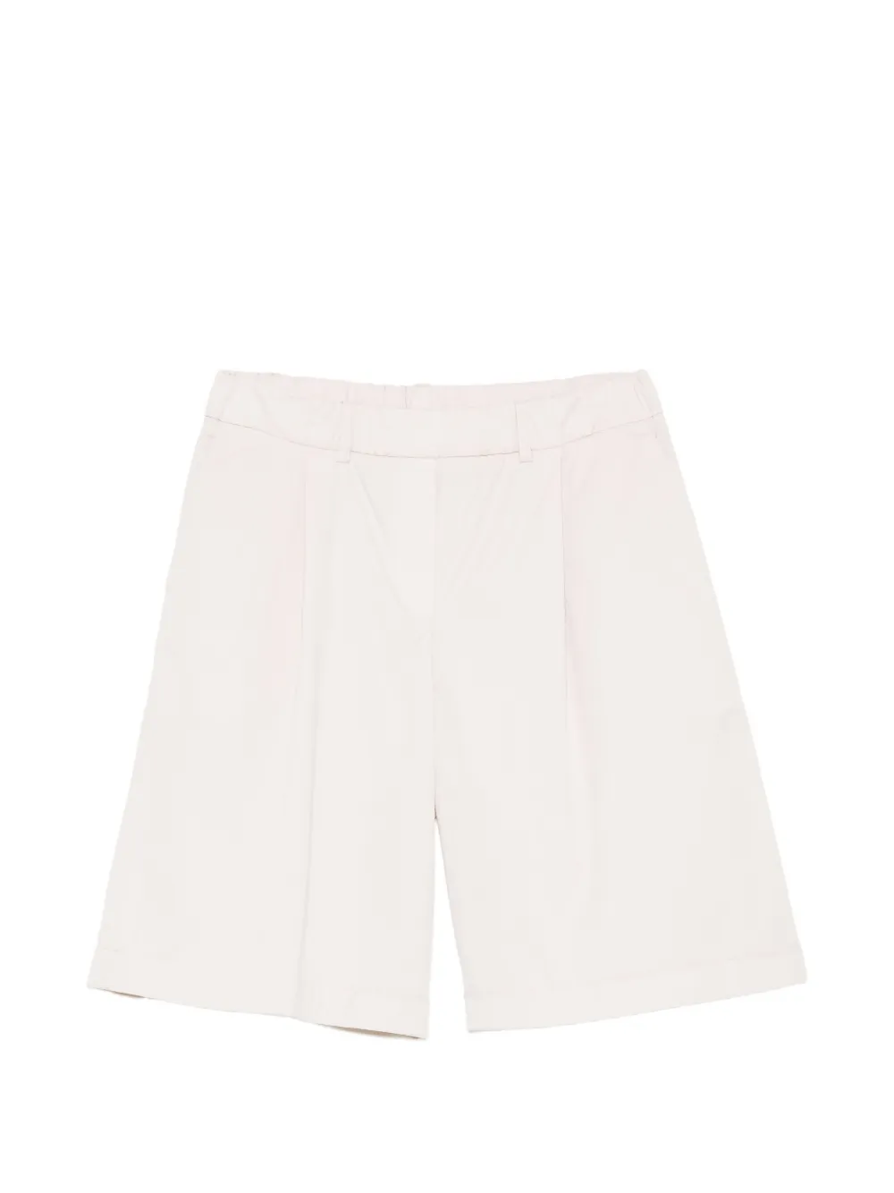 Via Masini 80 pleated shorts - Nude