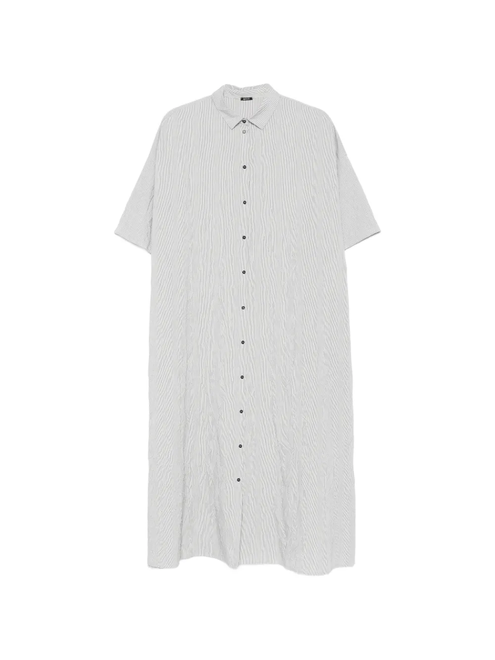 Apuntob button-up midi dress - Blu