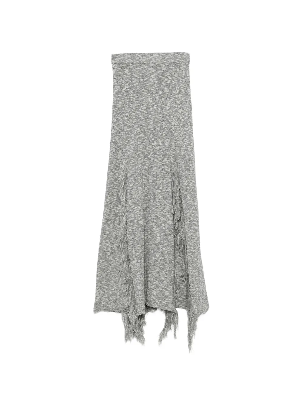 MRZ fringed skirt - Grigio