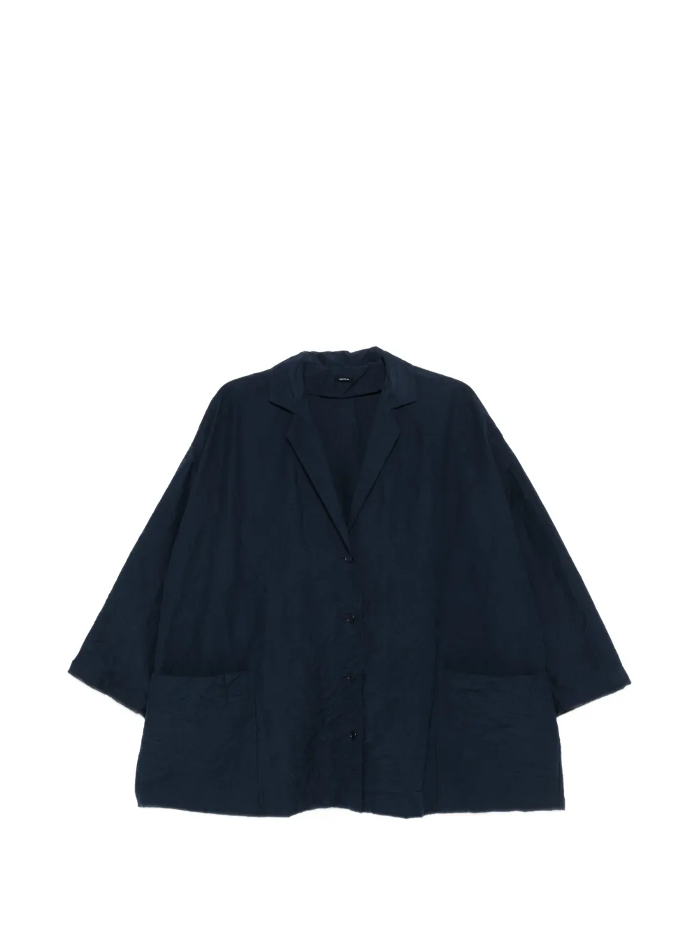 Apuntob patch-pocket shirt - Blu