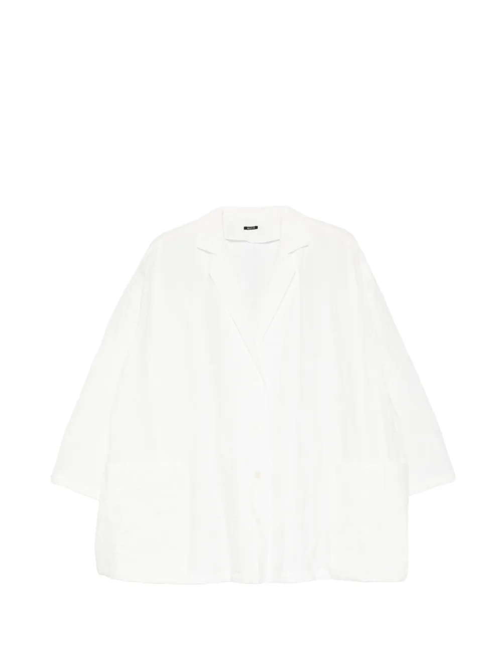 Apuntob patch-pocket shirt - Bianco