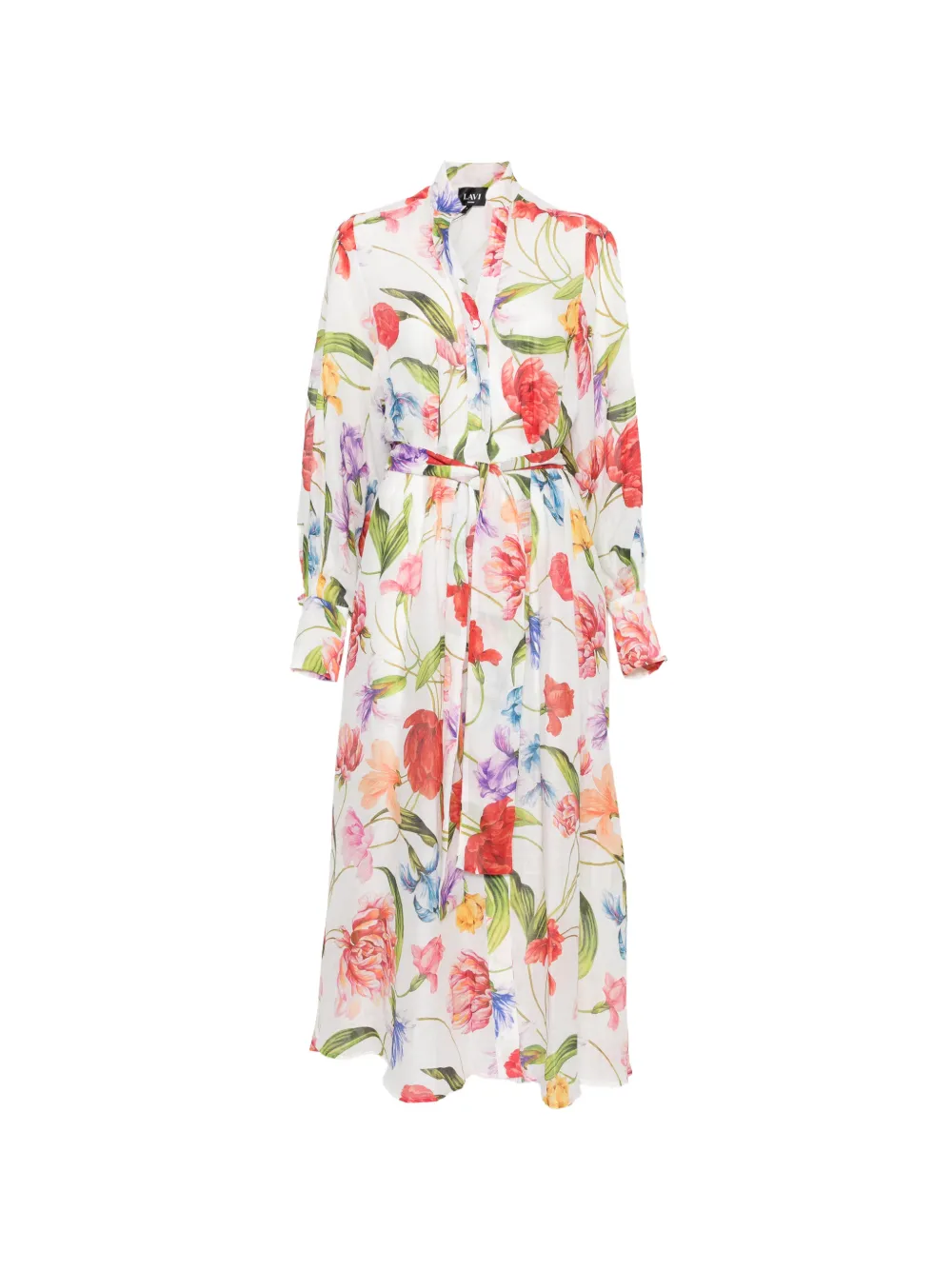 LAVI COUTURE Artemisia midi dress - Bianco