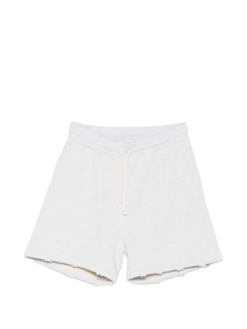 Golden Goose raw-cut track shorts - Grigio