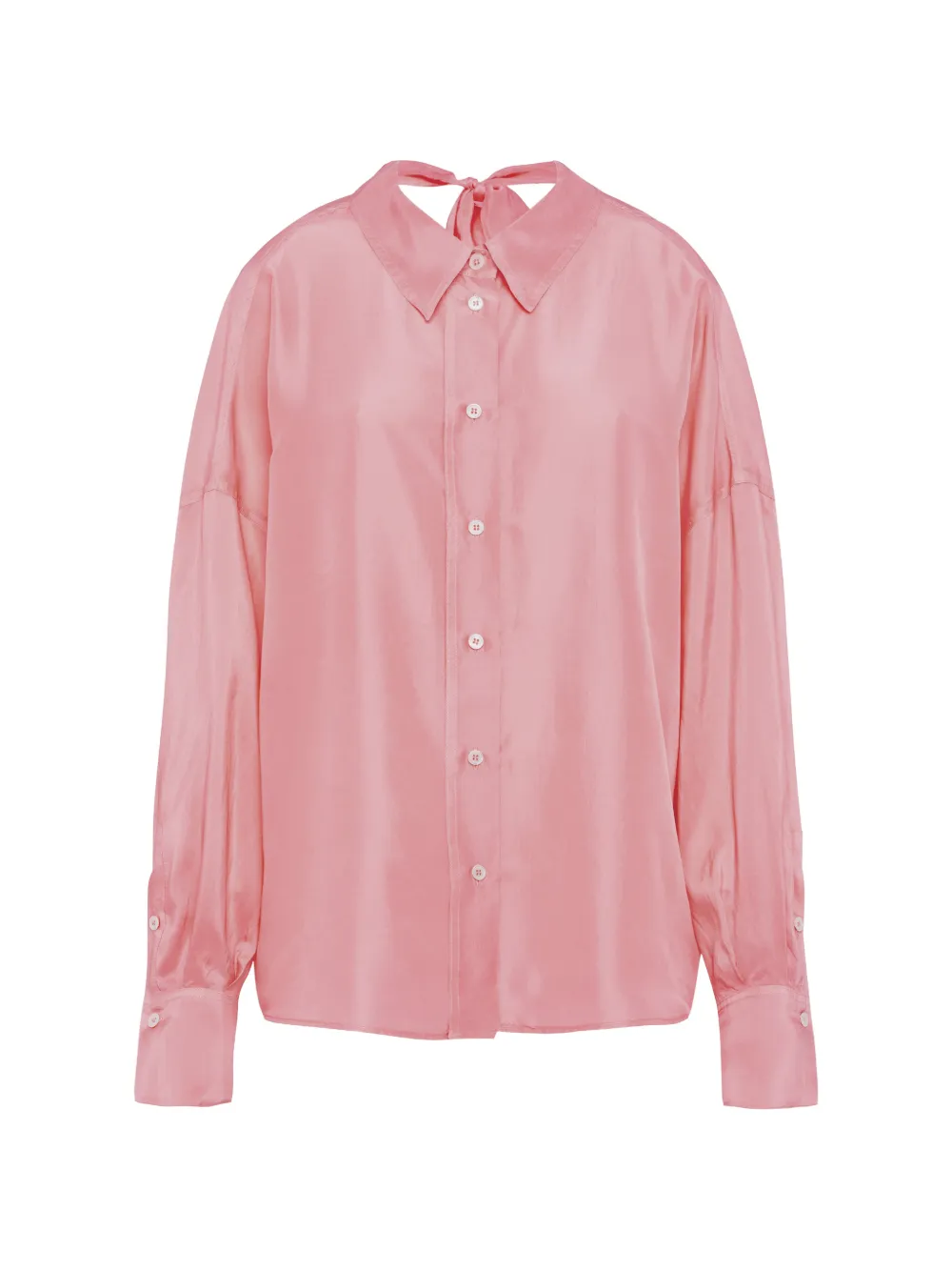 Tela tie-detail blouse - Rosa