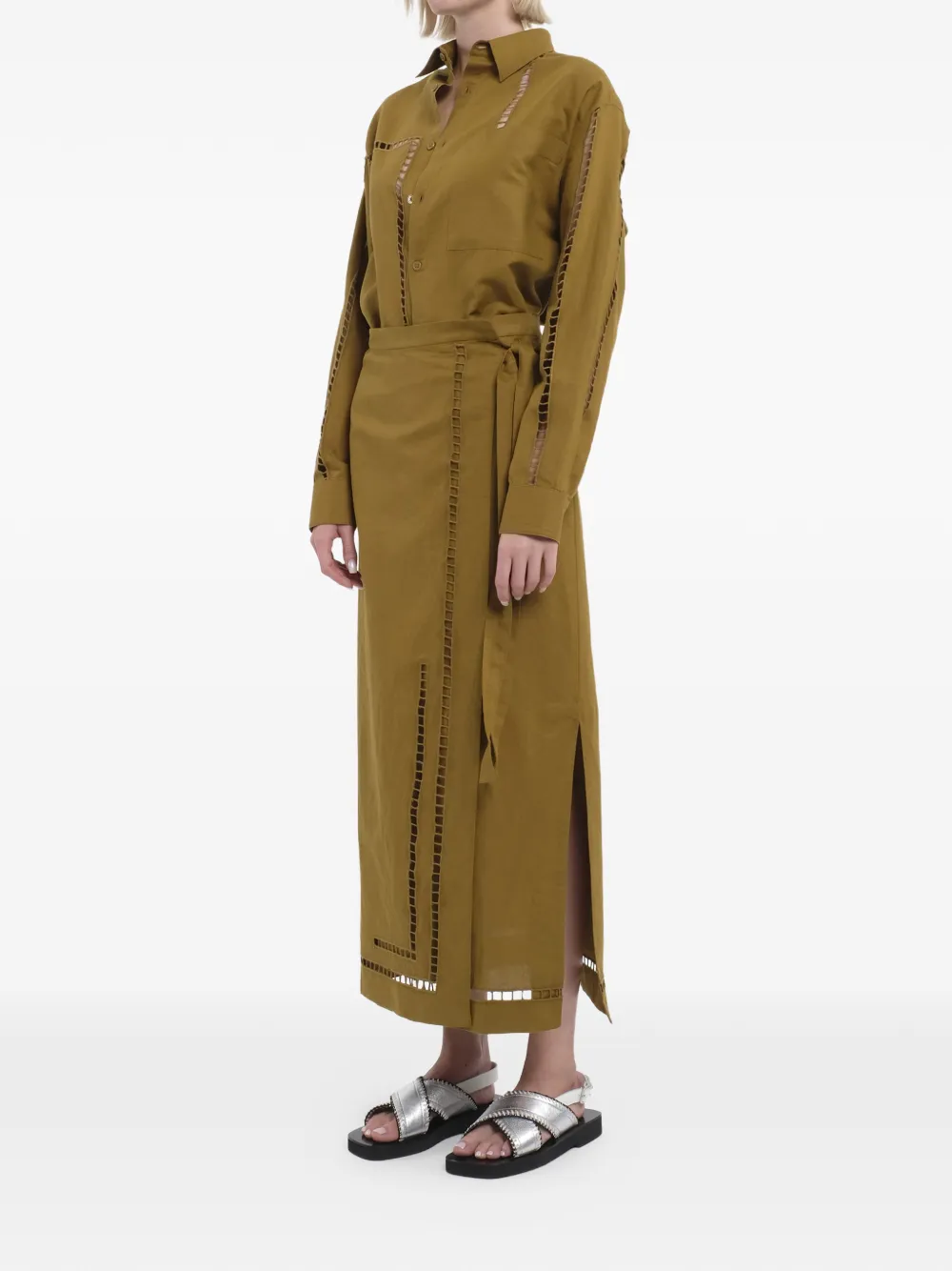  Tela Long-sleeve Shirt - Brown 