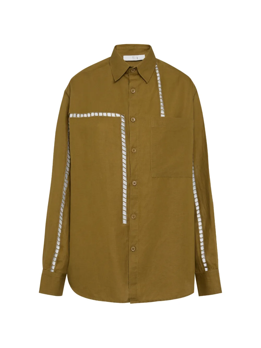 Tela long-sleeve shirt - Marrone